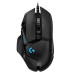 Мышь игровая Logitech Bad Pack G502 Hero16K черная, оптическая (Hero25K) , 100-25600dpi, 1мс, USB 2.1м, 11 кнопок (2 механика), RGB подсветка, утяжелители, под правую руку Мышь игровая Logitech Bad Pack G502 Hero16K черная, оптическая (Hero25K) , 100-25600dpi, 1мс, USB 2.1м, 11 кнопок (2 механика), RGB подсветка, утяжелители, под правую руку