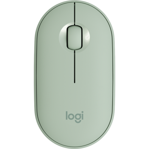 Мышь/ Logitech Wireless Mouse Pebble M350  EUCALYPTUS