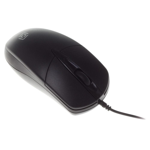 Мышь Oklick 275M черный оптическая 1200dpi USB 3but (412841)