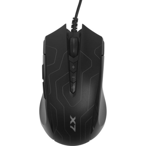 Мышь A4Tech X89 Maze черный оптическая 2400dpi USB 8but (X89 (MAZE))