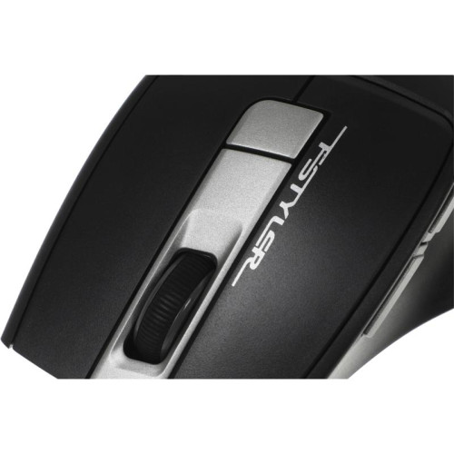Мышь A4Tech Fstyler FG35S серый/черный оптическая 2000dpi silent беспров. USB 5but (FG35S USB GREY)