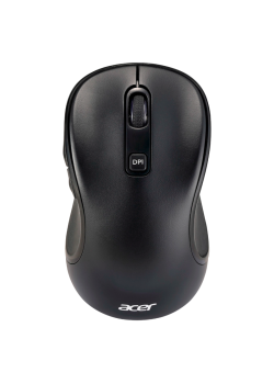 Мышь компьютерная Беспроводная мышь ACER OMR303 оптическая (1600dpi) беспроводная (6but) black