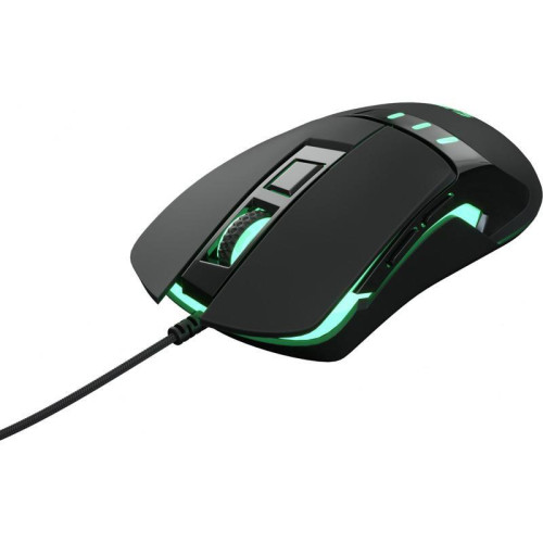 Мышь Oklick 865G Snake черный оптическая 2400dpi USB для ноутбука 6but (368643)