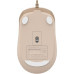Мышь A4Tech Fstyler FM26 бежевый/коричневый оптическая 1600dpi USB для ноутбука 4but (FM26 USB (CAFE LATTE))
