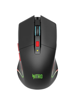 Мышь Acer Nitro OMR304 черный оптическая 3200dpi беспров. BT/Radio USB 6but (ZL.MCECC.01Z)