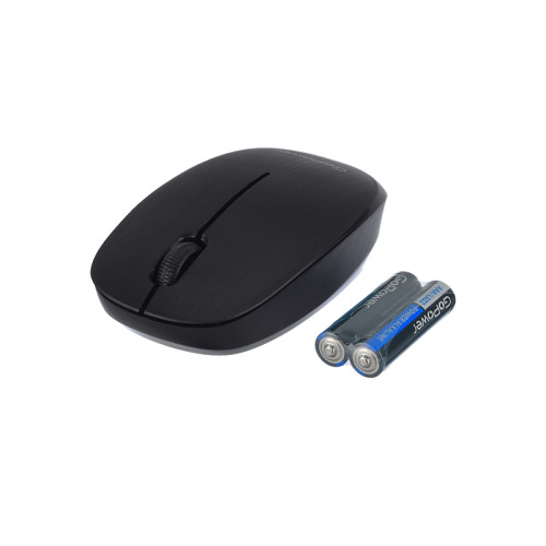 Мышь/ Мышь беспроводная GoPower GPM02 классическая USB черный (1/100)