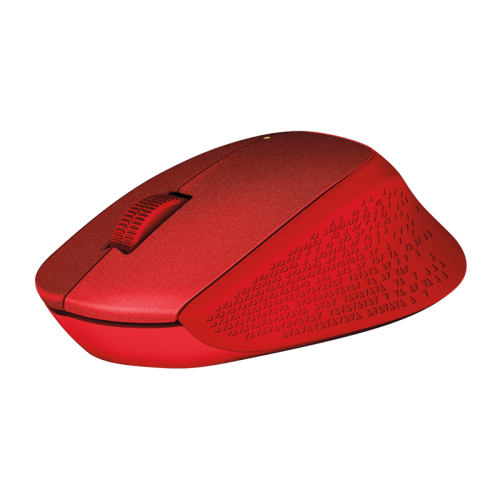 Мышь/ Logitech Wireless Mouse M330 SILENT PLUS,RED
