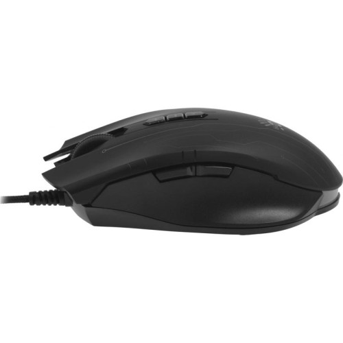 Мышь A4Tech Bloody Q82 черный/рисунок оптическая 6200dpi USB3.0 8but