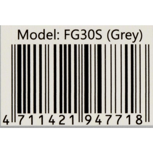 Мышь A4Tech Fstyler FG30S серый оптическая 2000dpi silent беспров. USB 6but (FG30S GREY)