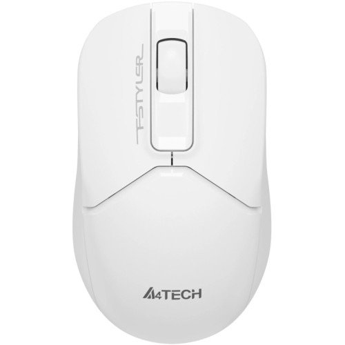 Мышь A4Tech Fstyler FG12S белый оптическая 1200dpi silent беспров. USB 3but