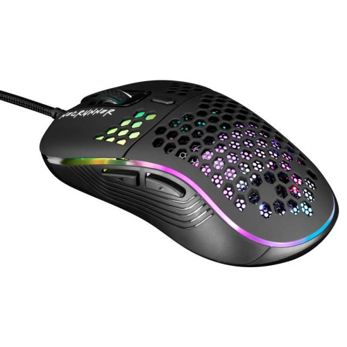 Мышь Oklick 713G NETRUNNER черный оптическая 3200dpi USB 6but (1465498)