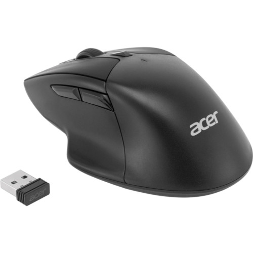 Мышь компьютерная/ Беспроводная мышь Acer OMR150 оптическая (1600dpi) (6but) black Мышь компьютерная/ Беспроводная мышь Acer OMR150 оптическая (1600dpi) (6but) black