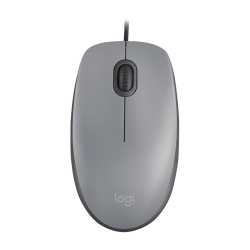 Мышь/ Logitech Mouse M110 Silent USB Mid Grey Ret