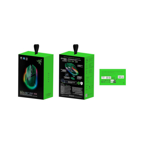 Игровая мышь Razer Basilisk V3 Pro 35K - Phantom Green Ed. Mouse/ Razer Basilisk V3 Pro 35K - Phantom Green Ed. Игровая мышь Razer Basilisk V3 Pro 35K - Phantom Green Ed. Mouse/ Razer Basilisk V3 Pro 35K - Phantom Green Ed.