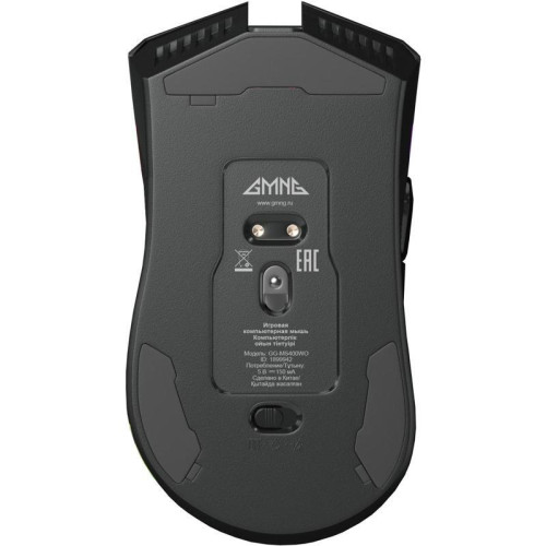 Мышь GMNG GG-MS400WO черный оптическая 10000dpi беспров. USB 7but (1899942)