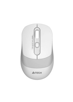 Мышь A4Tech Fstyler FG10 белый/серый оптическая 2000dpi беспров. USB 3but (FG10 WHITE)
