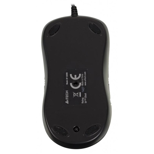 Мышь A4Tech OP-560NU черный оптическая 1200dpi USB 3but