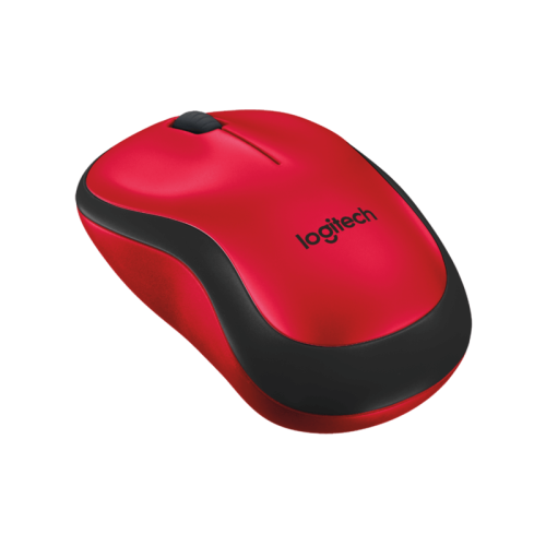 Мышь/ Logitech Wireless Mouse M220 SILENT - RED