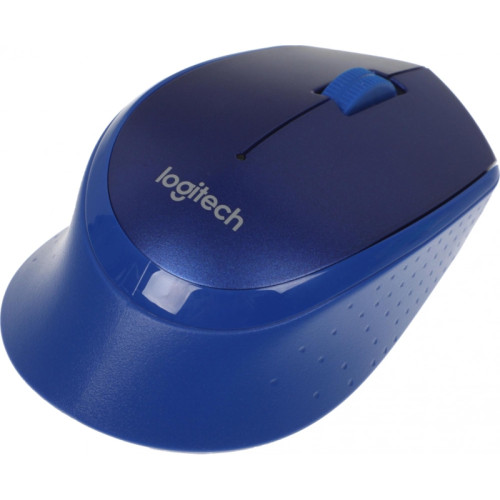Мышь Logitech M330 Silent Plus синий оптическая 1000dpi silent беспров. USB 2but (910-004925)
