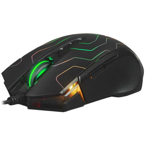 Мышь A4Tech X89 Maze черный оптическая 2400dpi USB 8but (X89 (MAZE))