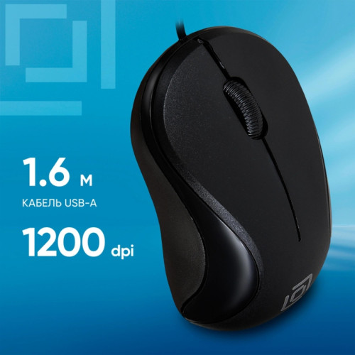 Мышь Oklick 115S черный оптическая 1200dpi USB для ноутбука 3but (711636) Мышь Oklick 115S черный оптическая 1200dpi USB для ноутбука 3but (711636)