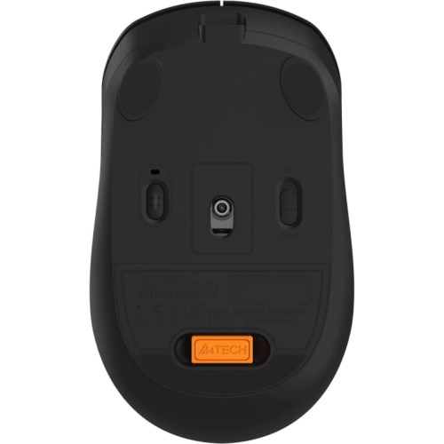 Мышь A4Tech Fstyler FB10CS черный оптическая 2000dpi silent беспров. BT/Radio USB 4but (FB10CS USB STONE BLACK)