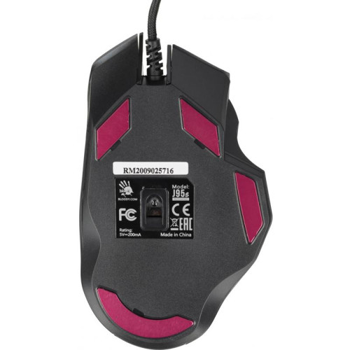 Мышь A4Tech Bloody J95s серый оптическая 8000dpi USB3.0 9but (J95S GREY)