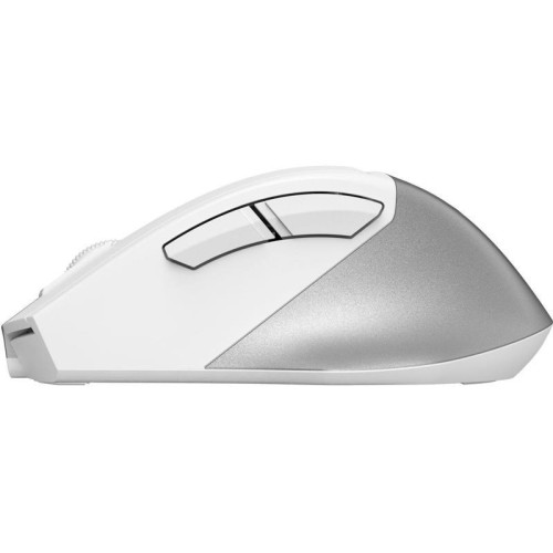 Мышь A4Tech Fstyler FB45CS Air белый оптическая 2000dpi silent беспров. BT/Radio USB 7but (FB45CS AIR USB (SILVER WHITE))