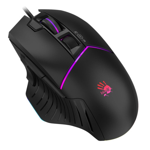 Мышь A4Tech Bloody W95 Max черный оптическая 12000dpi USB 6but (W95 MAX STONE BLACK)