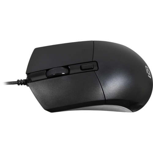 Мышь Oklick 207M черный оптическая 2400dpi USB 4but (1474598)