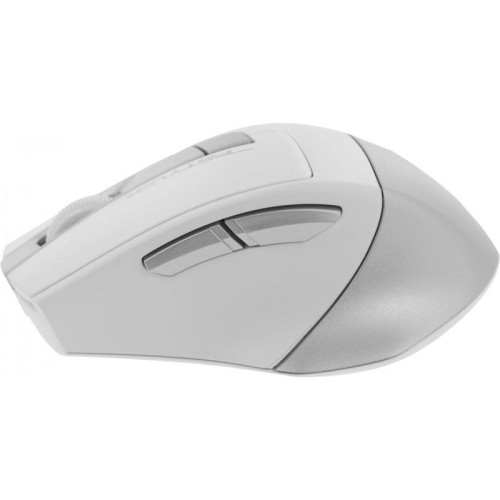 Мышь A4Tech Fstyler FG35 серебристый/белый оптическая (2000dpi) беспроводная USB (6but) FG35 SILVER