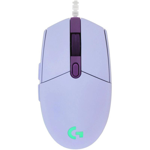 Мышь Logitech G102 LightSync сиреневый оптическая 8000dpi USB 6but (910-005857)
