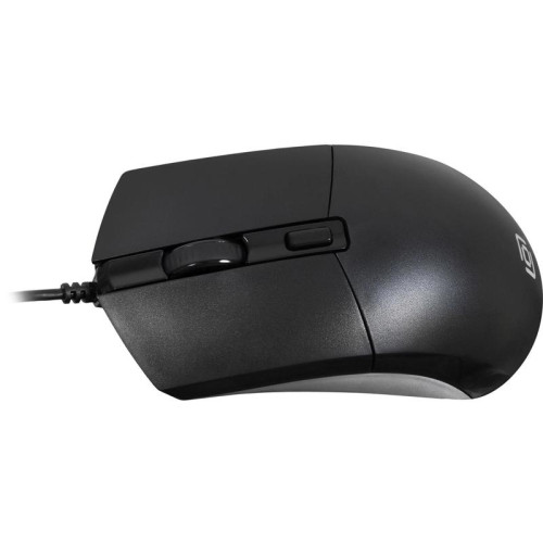 Мышь Oklick 207M черный оптическая 2400dpi USB 4but (1474598)