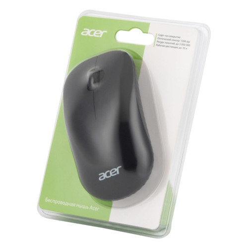 Мышь Acer OMR130 черный оптическая 1200dpi беспров. USB 3but (ZL.MCEEE.00F) Мышь Acer OMR130 черный оптическая 1200dpi беспров. USB 3but (ZL.MCEEE.00F)