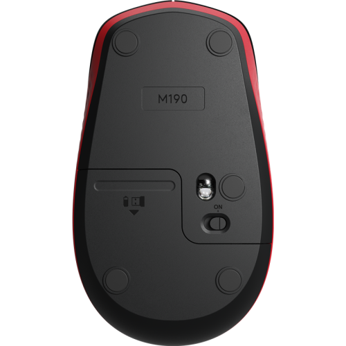 Мышь Logitech Wireless Mouse M190 RED