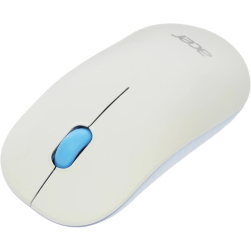 Мышь Acer OMR205 белый/голубой оптическая 1200dpi беспров. USB для ноутбука 3but (ZL.MCEEE.02H)