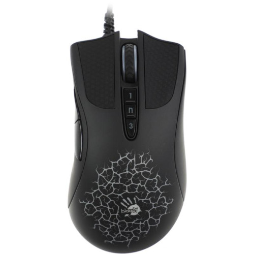 Мышь A4Tech Bloody A90 черный оптическая 6200dpi USB 8but
