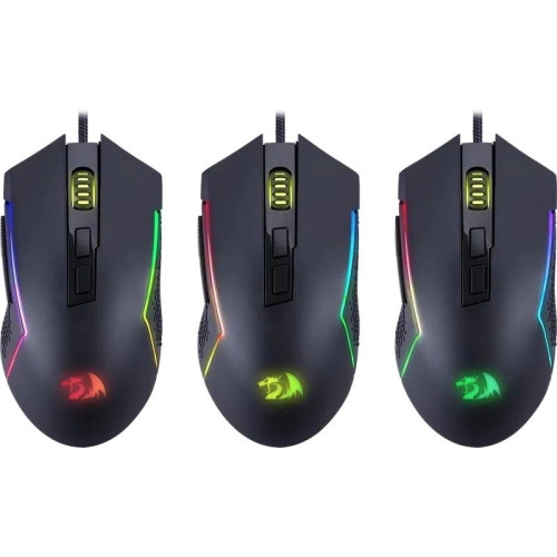 Мышь USB OPTICAL TRIDENT LITE BLACK RGB 72018 REDRAGON