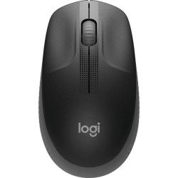 Мышь Logitech M190 черный/темно-серый оптическая 1000dpi беспров. USB 2but (910-005913)