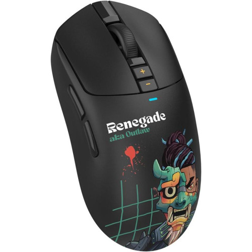 Мышь A4Tech Bloody R72 Ultra Duo черный/рисунок оптическая 20000dpi беспров. USB/USB-C 6but (R72 ULTRA DUO RENEGADEMIDNIGHT)