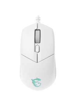 Мышка USB OPTICAL GAMING CLUTCH GM11 WHITE MSI