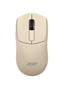 Мышь Acer OMR312 бежевый оптическая 3200dpi беспров. BT/Radio USB 5but (ZL.MCECC.037)
