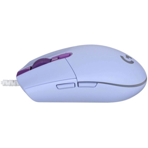 Мышь Logitech G102 LightSync сиреневый оптическая 8000dpi USB 6but (910-005857)