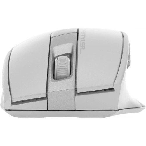 Мышь A4Tech Fstyler FG35S серебристый/белый оптическая 2000dpi silent беспров. USB 5but (FG35S USB SILVER)