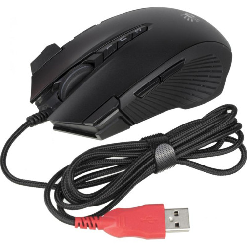 Мышь A4Tech Bloody J90s черный оптическая 8000dpi USB 12but (J90S BLACK ACTIVATED)