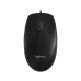 Мышь/ Logitech Optical Mouse B100  Black USB   OEM