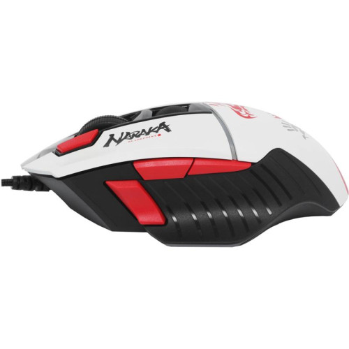 Мышь A4Tech Bloody W95 Max Naraka белый/рисунок оптическая 12000dpi USB 6but