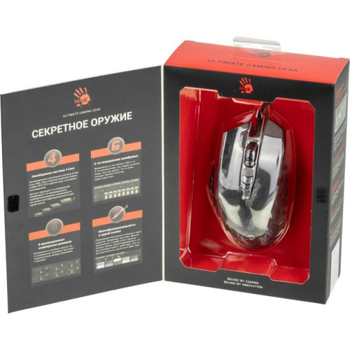 Мышь A4Tech Bloody J95s рисунок оптическая 8000dpi USB 9but (J95S SATELLITE ACTIVATED)