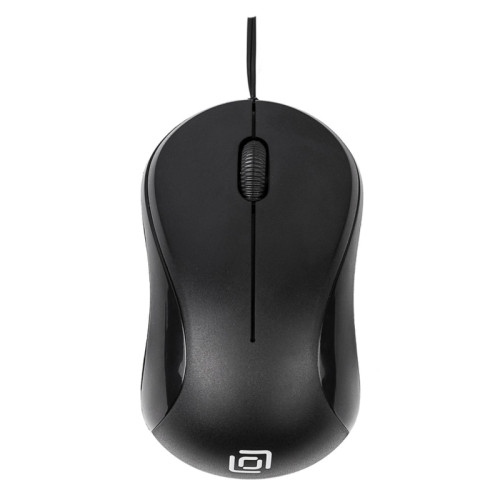Мышь Oklick 115SR черный оптическая 1000dpi USB для ноутбука 3but (492888)