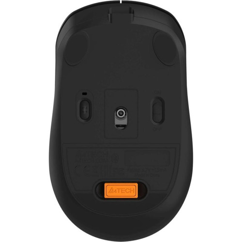 Мышь A4Tech Fstyler FB10CS черный оптическая 2000dpi silent беспров. BT/Radio USB 4but (FB10CS USB STONE BLACK)